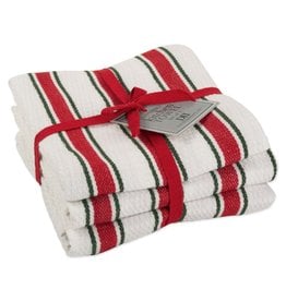 Christmas DII - Holiday Stripe Heavyweight Dish Towel (Set of  3)