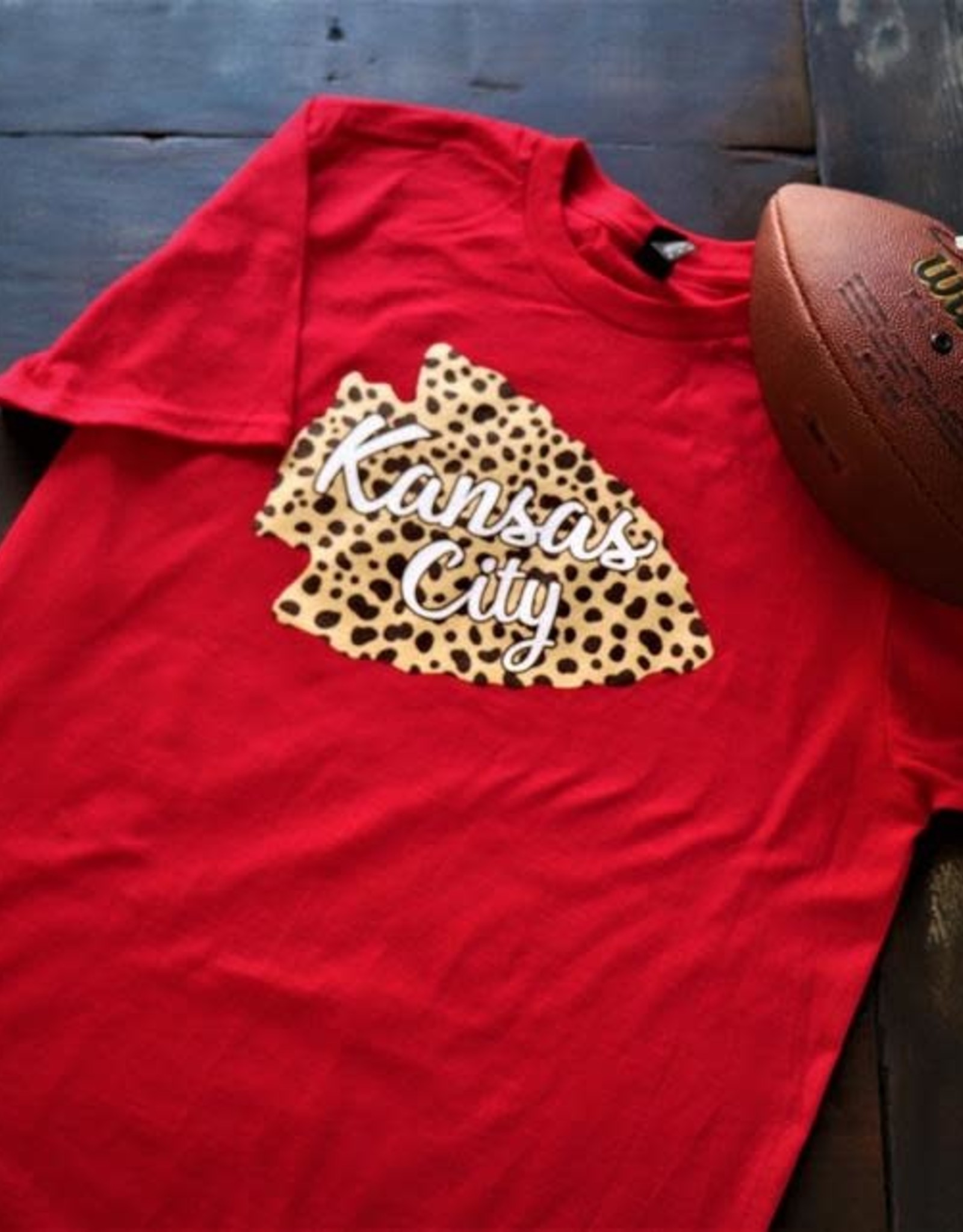 Apparel Dalton Ink - Shirt:  Chiefs - KC Cheetah Arrowhead 3XL