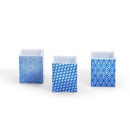 Home Goods Two's Company - Atlantis Blue Citronella Lantern Candle