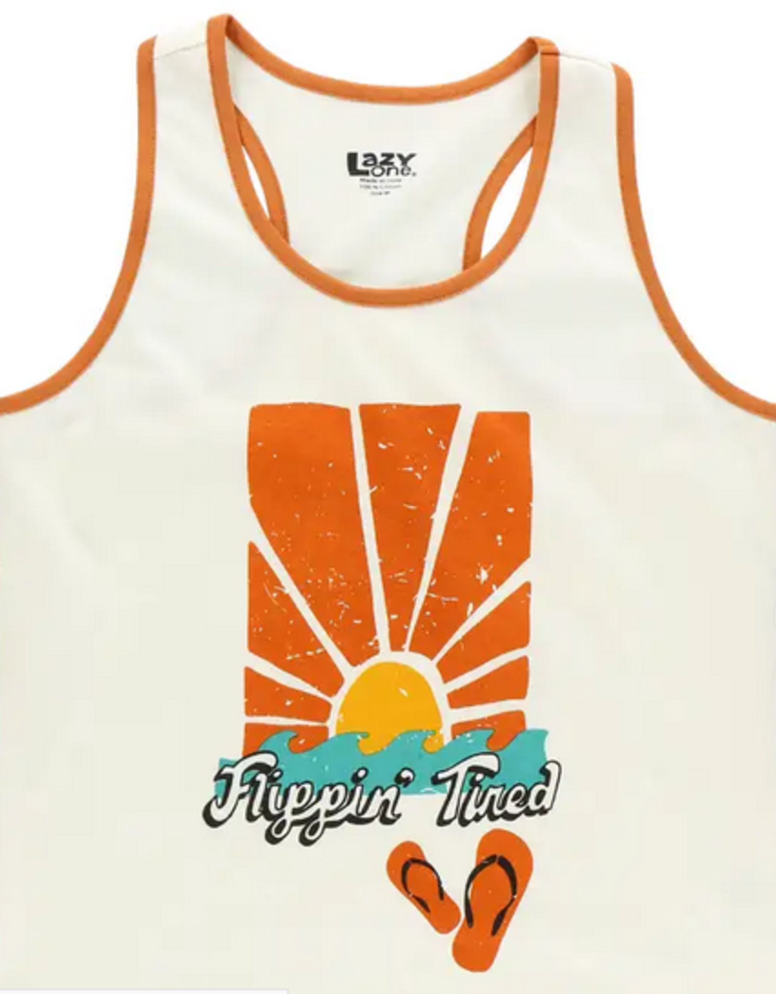 Apparel Lazy One Women's PJ Flip Flop Top: (XL)