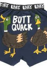 Mens Lazy One - Butt Quack Boxer Briefs   (M)