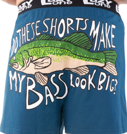 Mens Lazy One - My Bass Look Big? Boxer Briefs   (XXL)