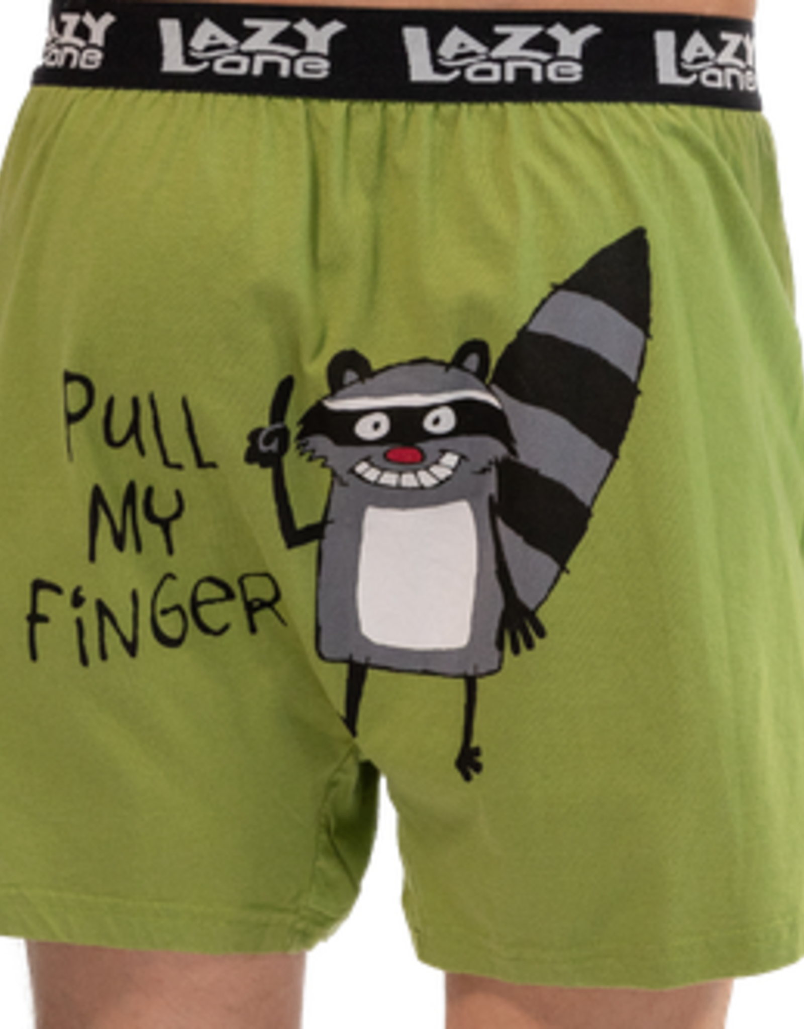 Lazy One Funny Boxer - Pull My Finger XL
