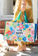 Accessories Natural Life Carry All Tote - Live Happy BAG454