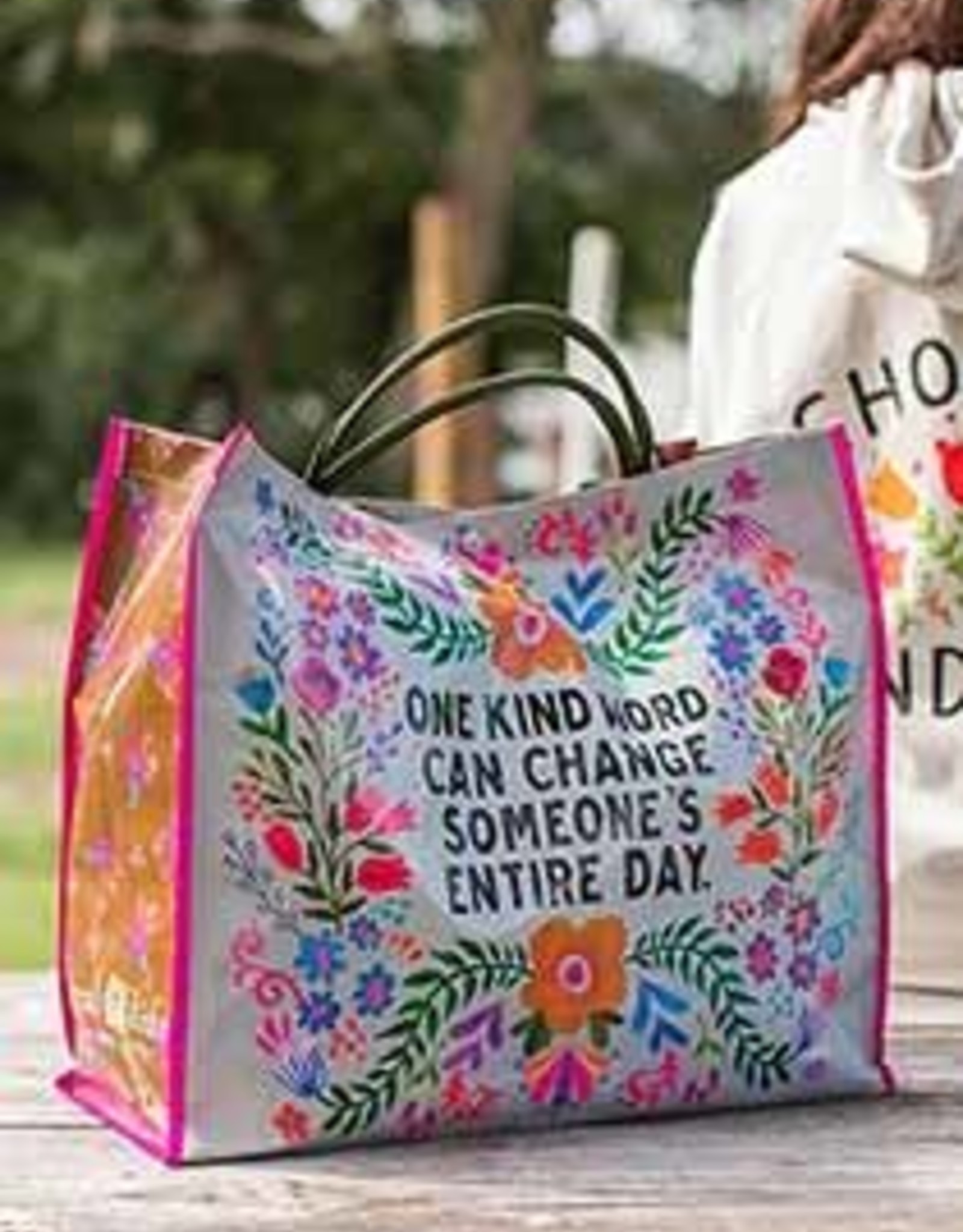 Accessories Natural Life Anytime Tote - One Kind Word BAG437