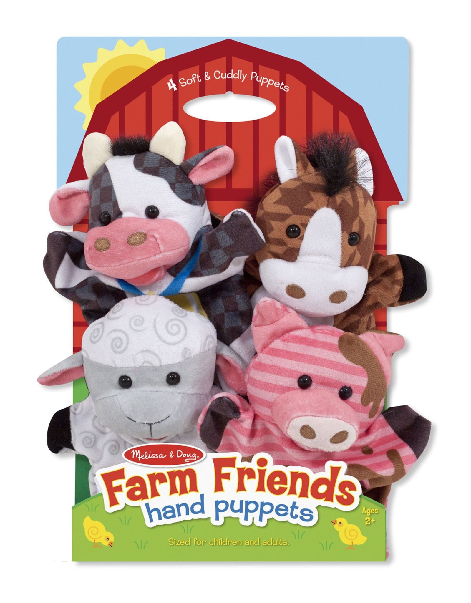 Kids Melissa & Doug - Farm Friends Hand Puppets