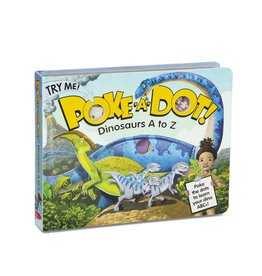 Kids Melissa & Doug -  Poke-A-Dot Dinosaurs A to Z Board Book