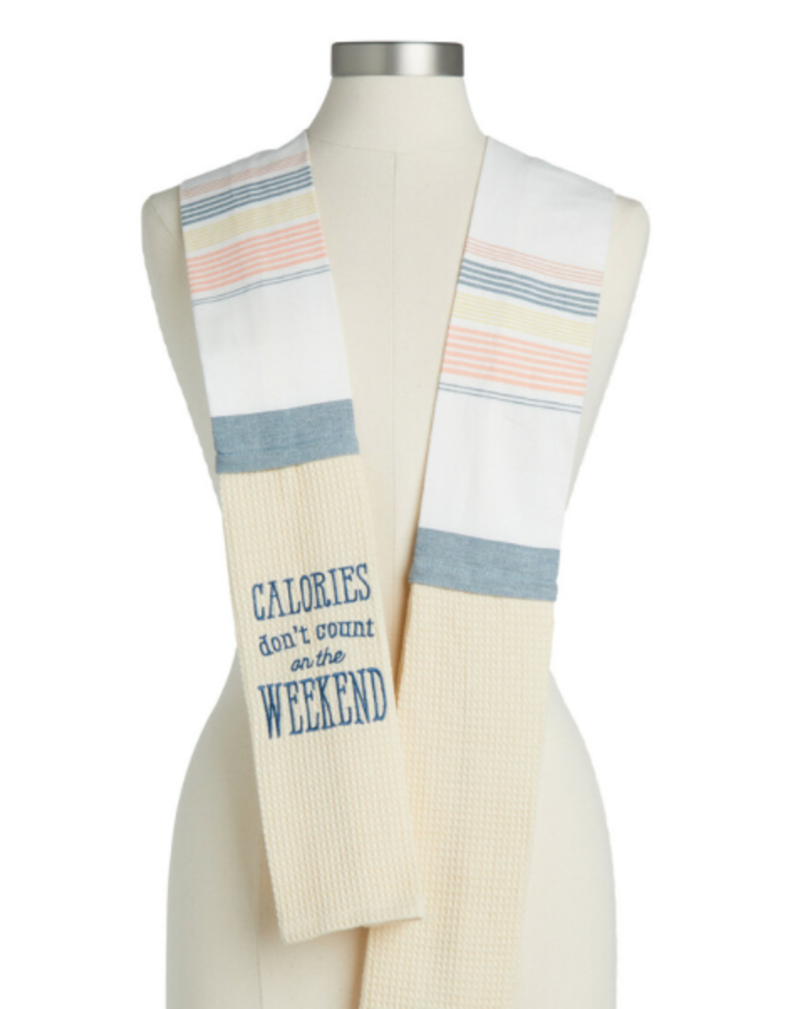 Kitchen Demdaco - Calories Don't Count on the Weekend Kitchen Boa