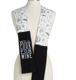 Kitchen Demdaco - Will Cook for Wine Kitchen Boa