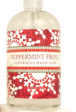 Christmas Greenwich Bay - Peppermint Frost Hand Soap 16 oz