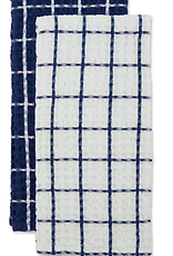 Kitchen DII - Kitchen Windowpane Waffle DishTowel (Set of 2)