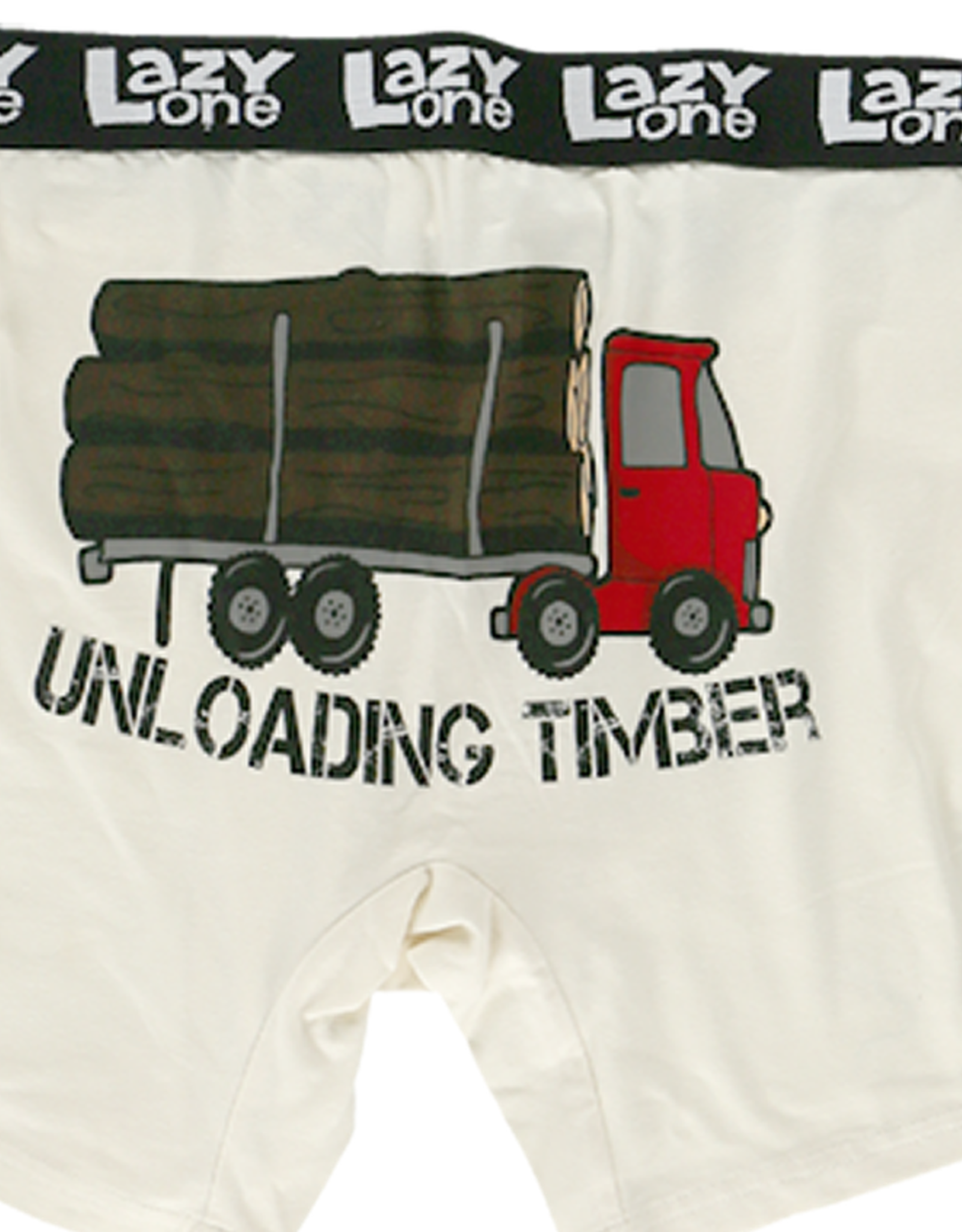 Lazy One Funny Boxer Brief - Unloading Timber (M)