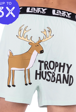 Mens Lazy One - Trophy Husband Boxer Briefs   (XL)