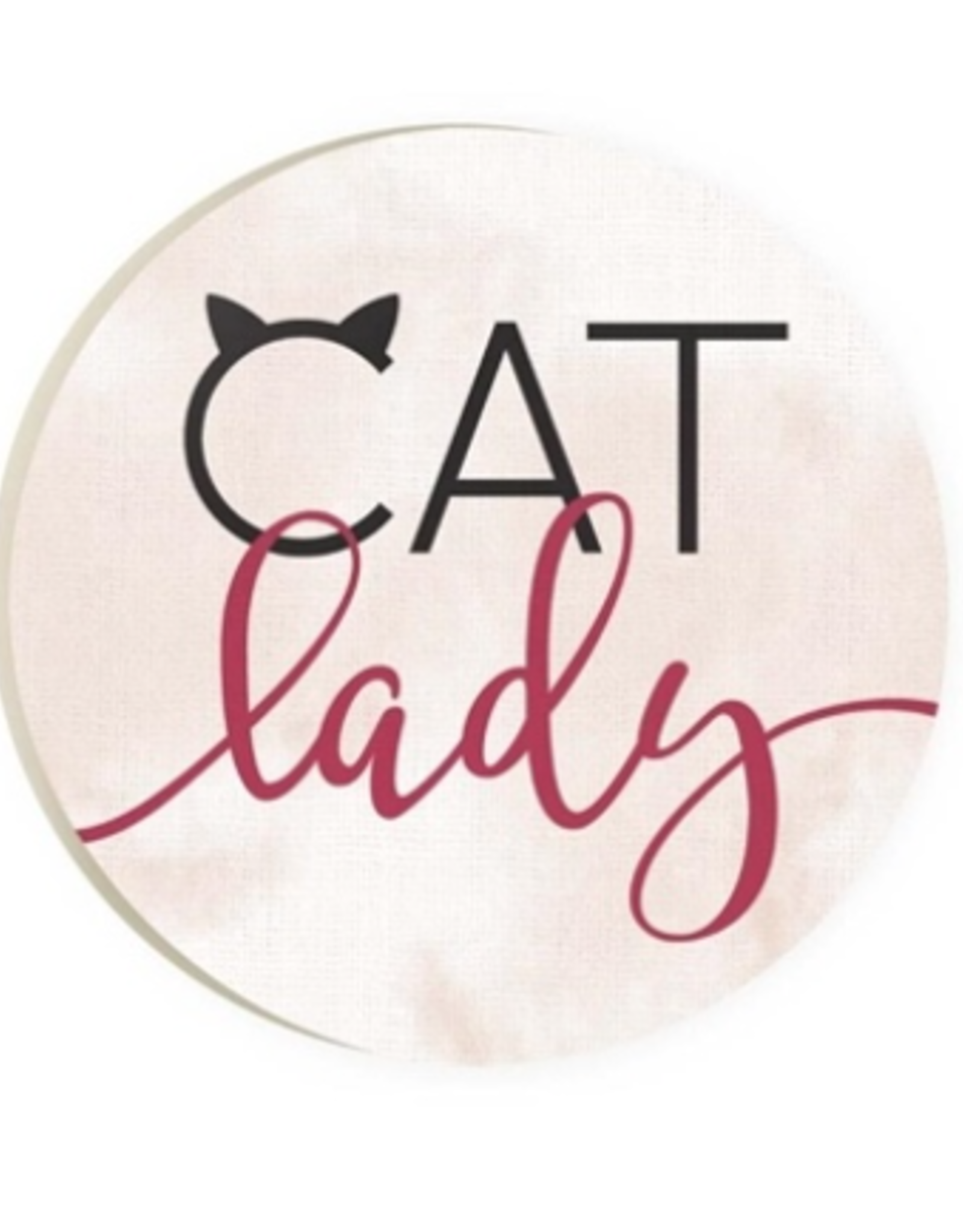 Home Goods P Graham - Cat Lady Car Coaster