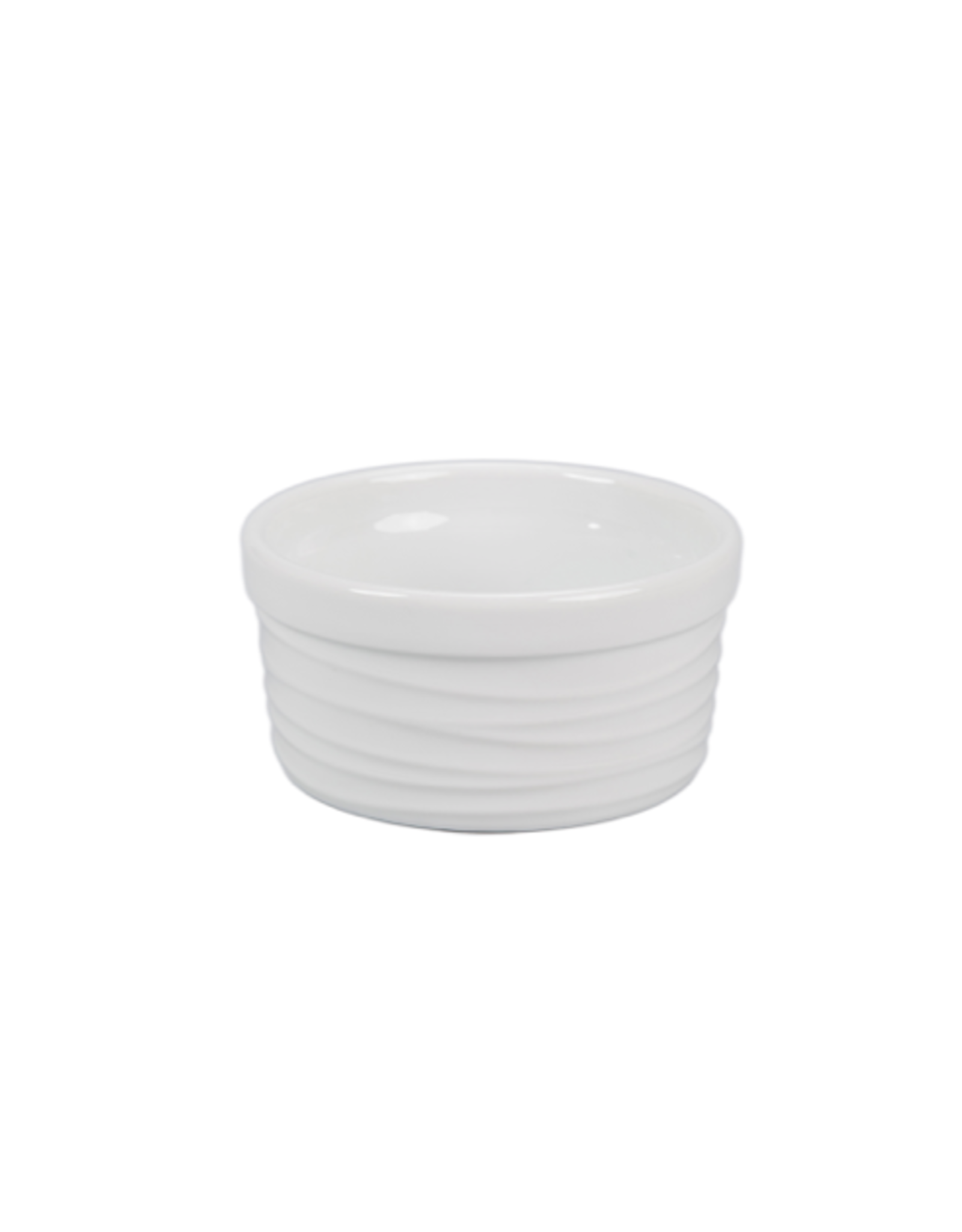 Kitchen BIA - Kalahari White w/Ridges (5oz.) Ramekin