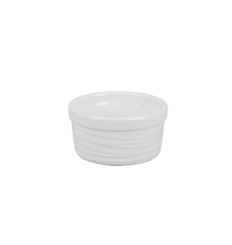 Kitchen BIA - Kalahari White w/Ridges (5oz.) Ramekin