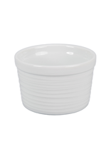 Kitchen BIA - Kalahari White w/Ridges - Deep (12oz.) Ramekin