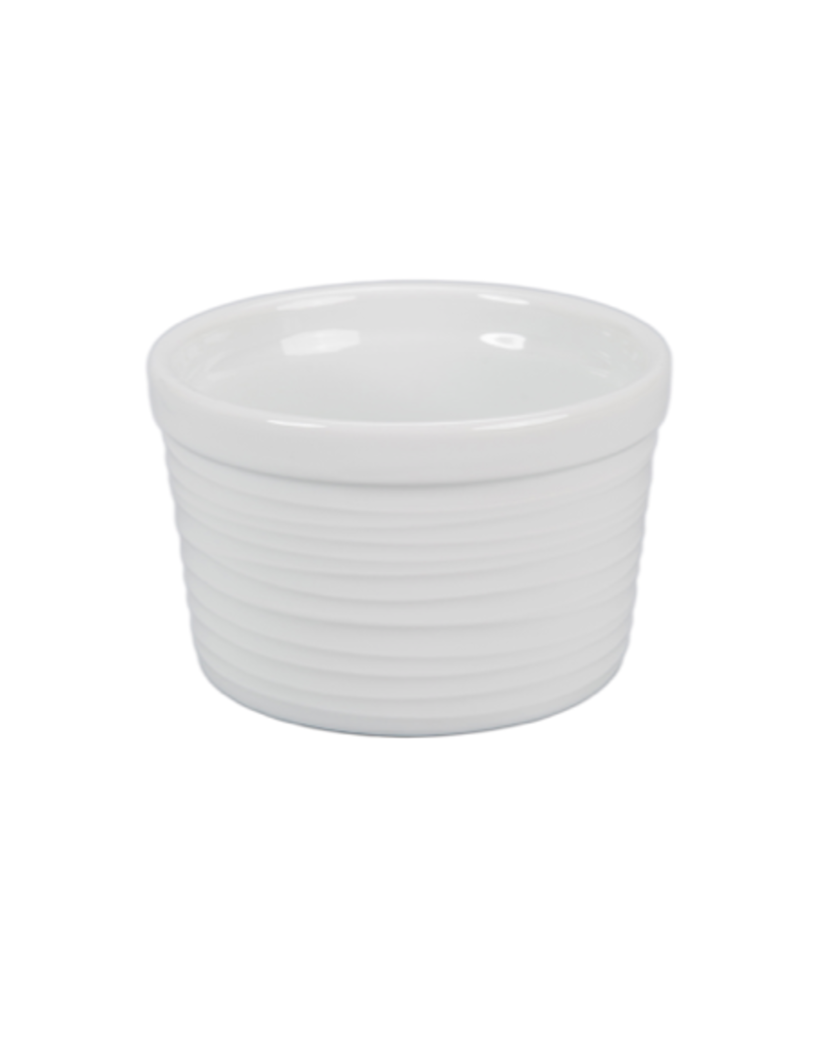 Kitchen BIA - Kalahari White w/Ridges - Deep (12oz.) Ramekin