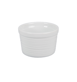 Kitchen BIA - Kalahari White w/Ridges - Deep (12oz.) Ramekin
