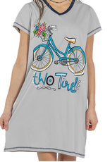 Apparel Lazy One Women's Nightshirt: Two Tired (S/M)