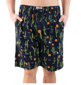 Mens Lazy One Men's PJ Shorts: Cactus (M)
