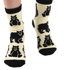 Apparel Lazy One Kids Sock: Bear Cub (M)(10-1)