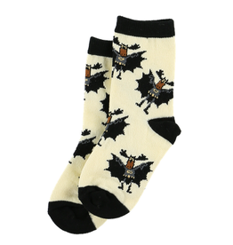 Lazy One Kids Sock: Bat Moose (S)(2 - 4 Years)