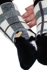 Apparel Lazy One Infant Sock: Bear Hug Grey (M)(12 -24M)