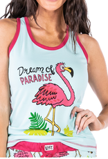 Apparel Lazy One Women's PJ Tank: Flamingo (L)