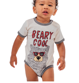 Lazy One Infant Creeper Onesie: Beary Cool (L) (18 MO)