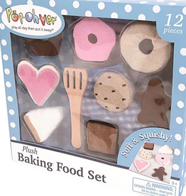 Kids PopOhVer - Deluxe Plush Food Set - Donuts & Pastries