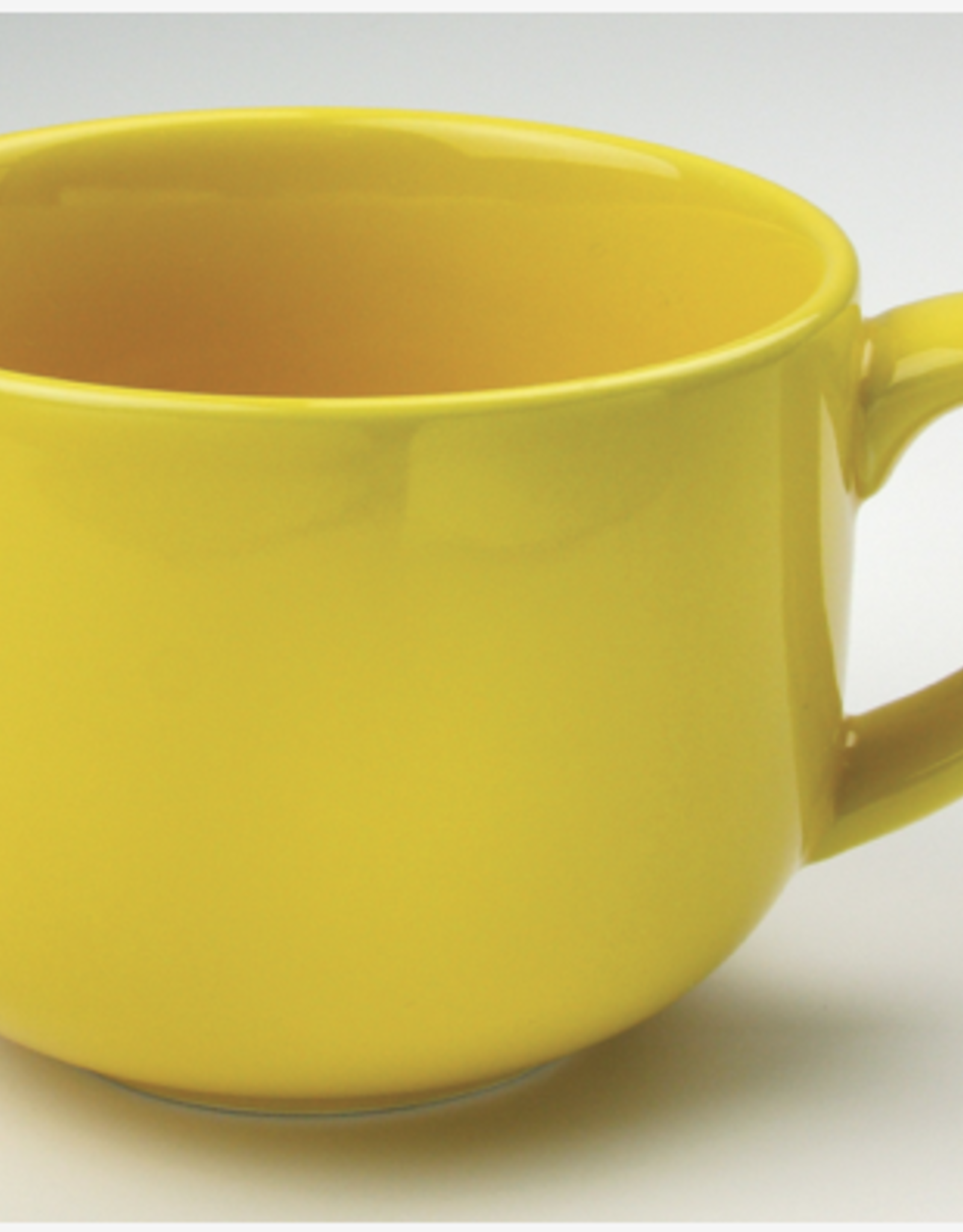 Kitchen OmniWare - Yellow Jumbo Mug 24 oz