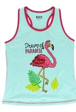 Apparel Lazy One Women's Flamingo PJ Tank Top: (M)