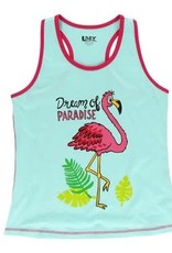 Lazy One Women's Flamingo PJ Tank Top: (M)
