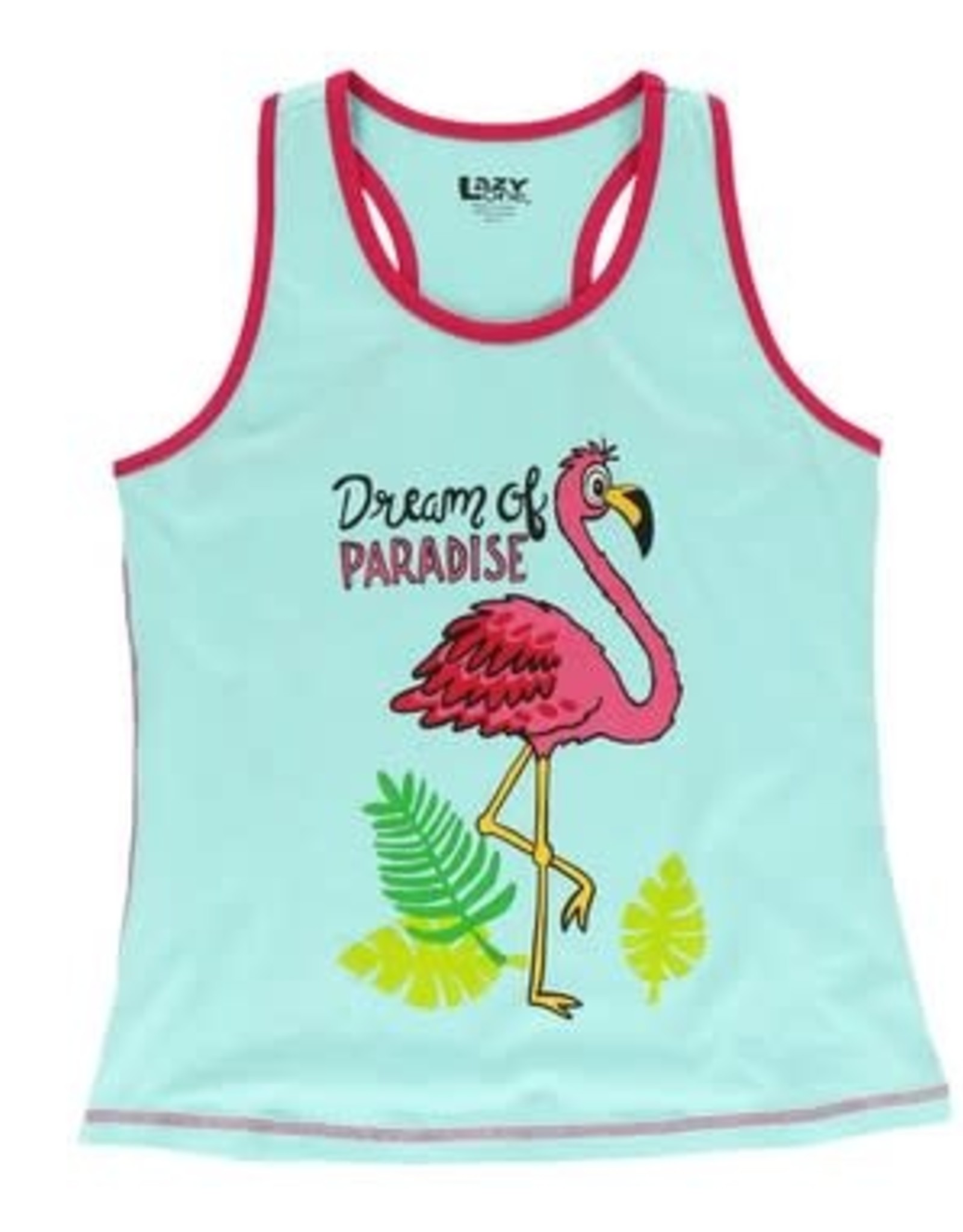 Apparel Lazy One Women's Flamingo PJ Tank Top: (M)
