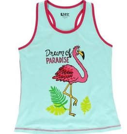 Apparel Lazy One Women's Flamingo PJ Tank Top: (M)