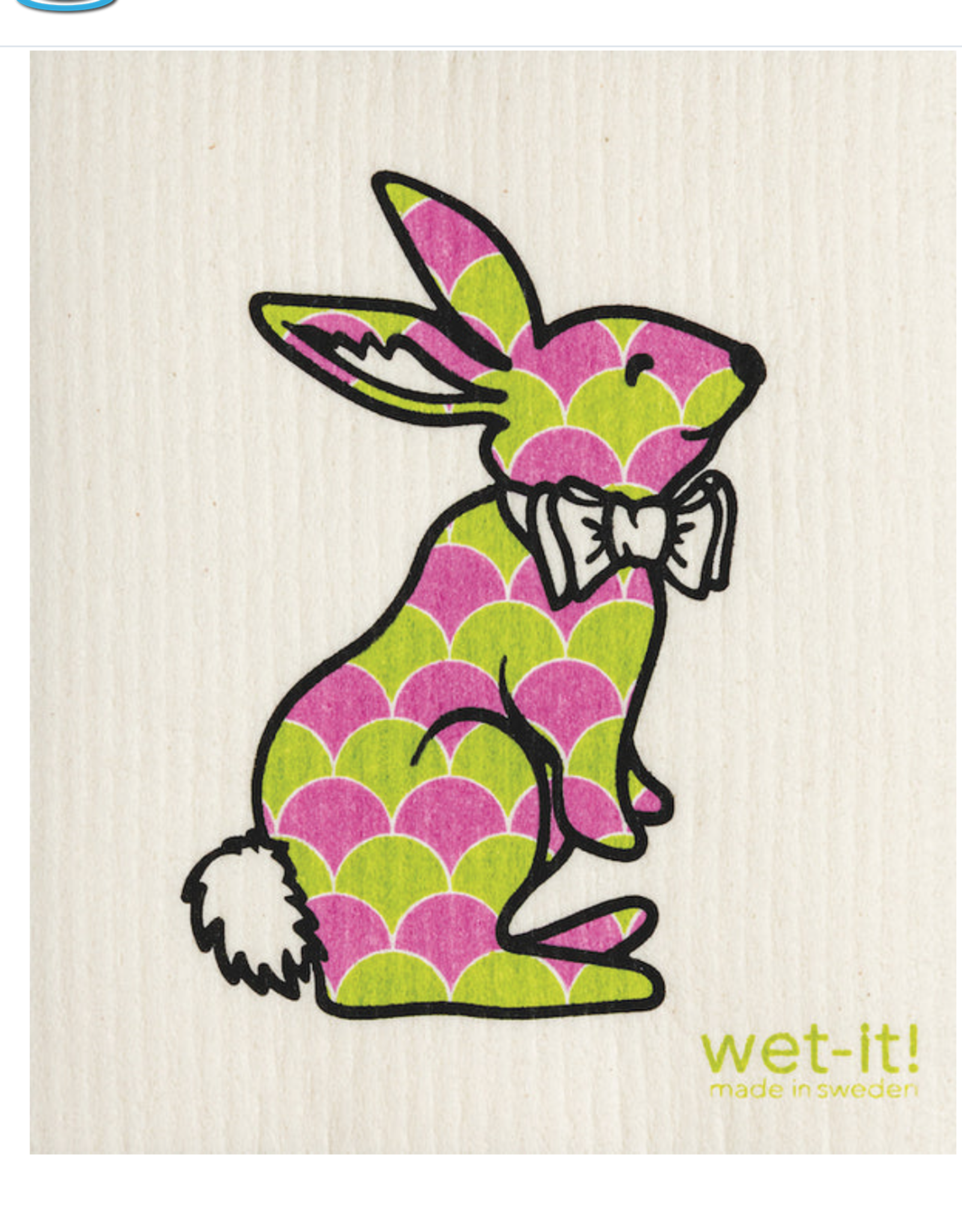 Kitchen Wet-It - Happy Bunny