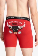 Little Blue House Boxer Briefs - Mess with the Bull (XL)