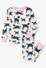 Apparel Little Blue House Kids Pajama Set - Bandana Labs Size 6