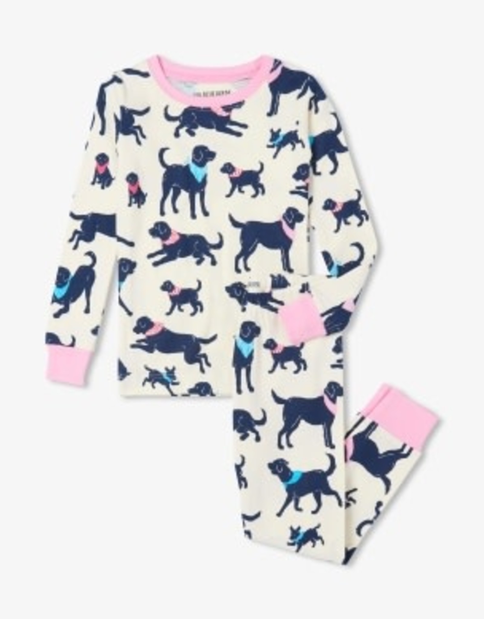 Apparel Little Blue House Kids Pajama Set - Bandana Labs Size 6