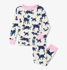 Apparel Little Blue House Kids Pajama Set - Bandana Labs Size 6