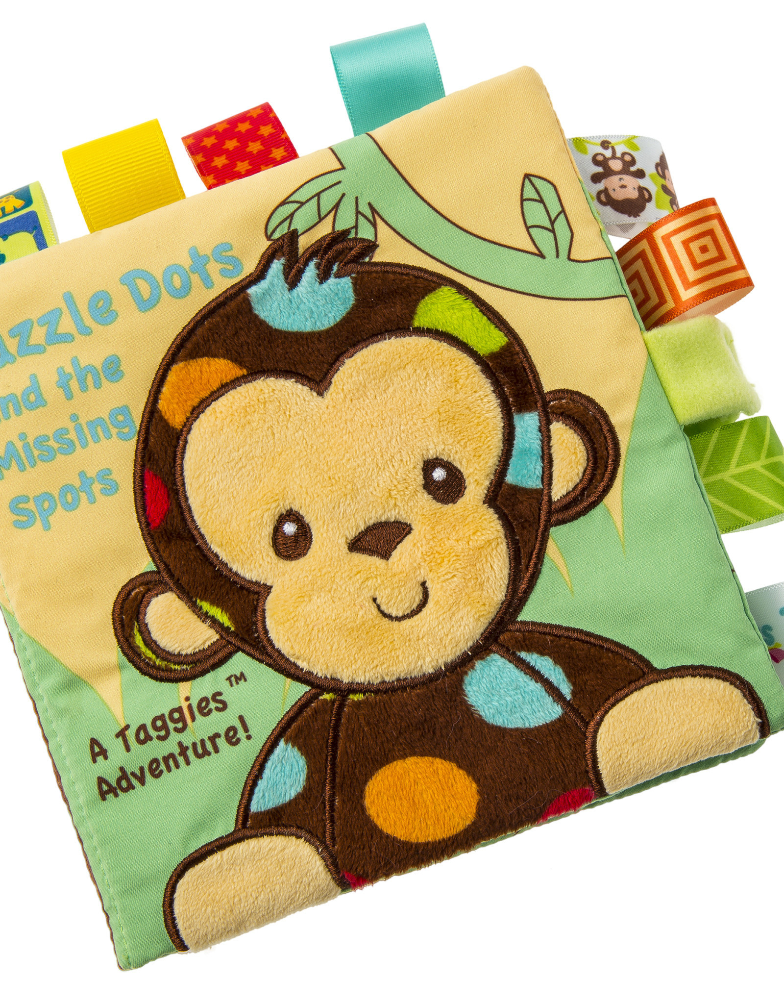 Kids Mary Meyer - Taggies Soft Book Dazzle Dots Monkey