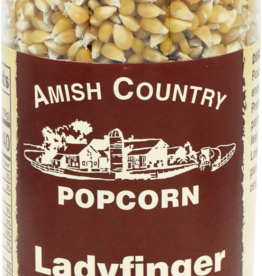 Food & Beverage Amish Country -  Ladyfinger Popcorn Kernels 14 oz Bottle