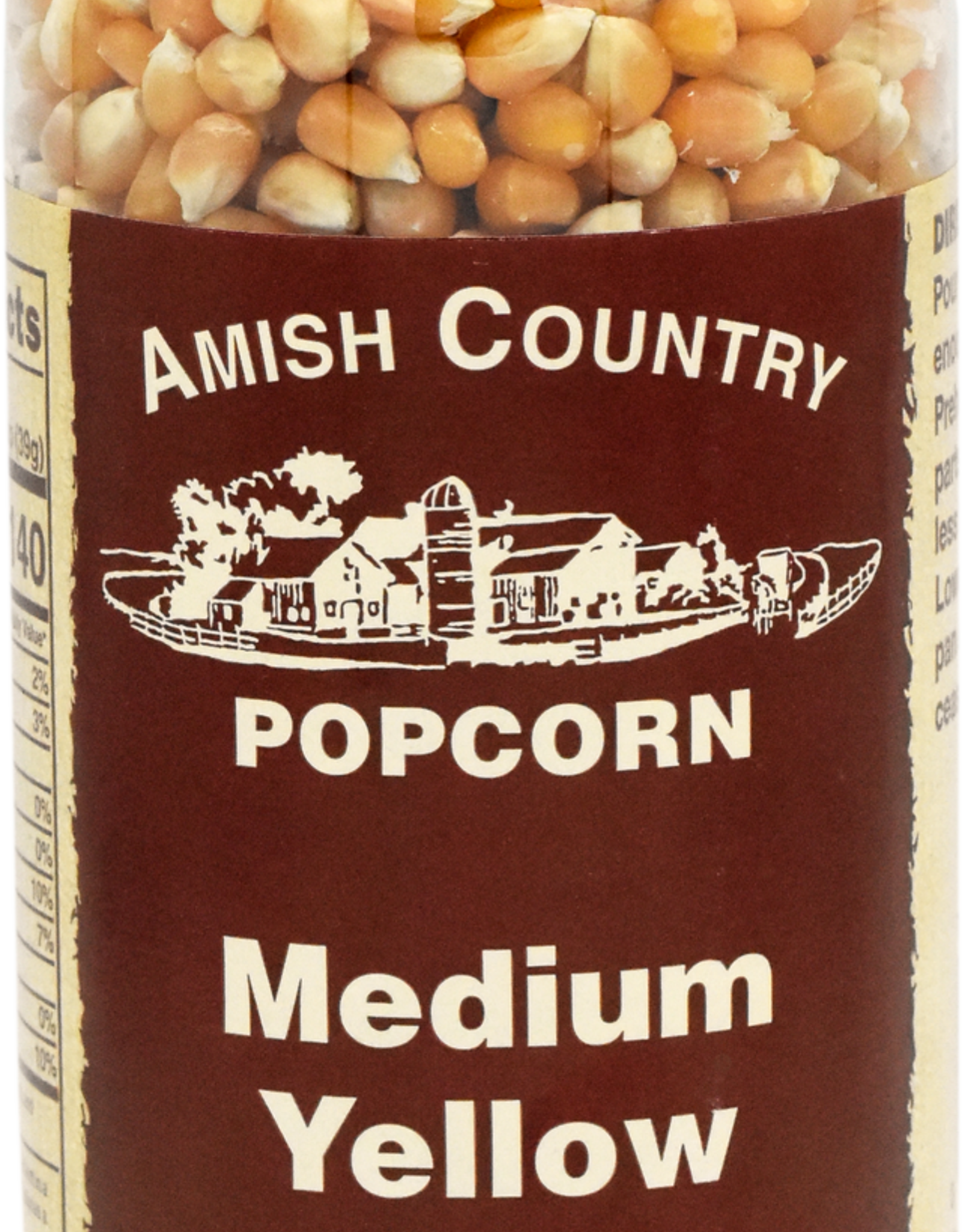 Food & Beverage Amish Country - Medium Yellow Popcorn Kernels 14 oz Bottle