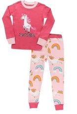 Apparel Lazy One Kids PJ Set: Magical Unicorn 3T