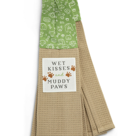 Pets Demdaco - Wet Kisses & Muddy Paws Pet Boa