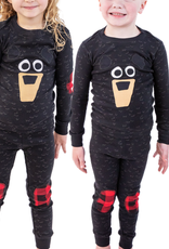 Apparel Lazy One Kids PJ Set: Black Bear Size 2T