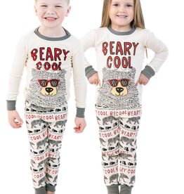 Lazy One Kids PJ Set: Beary Cool Size 6