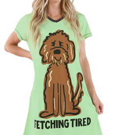 Apparel Lazy One - Women's Nightshirt Fetching Tired (S/M)