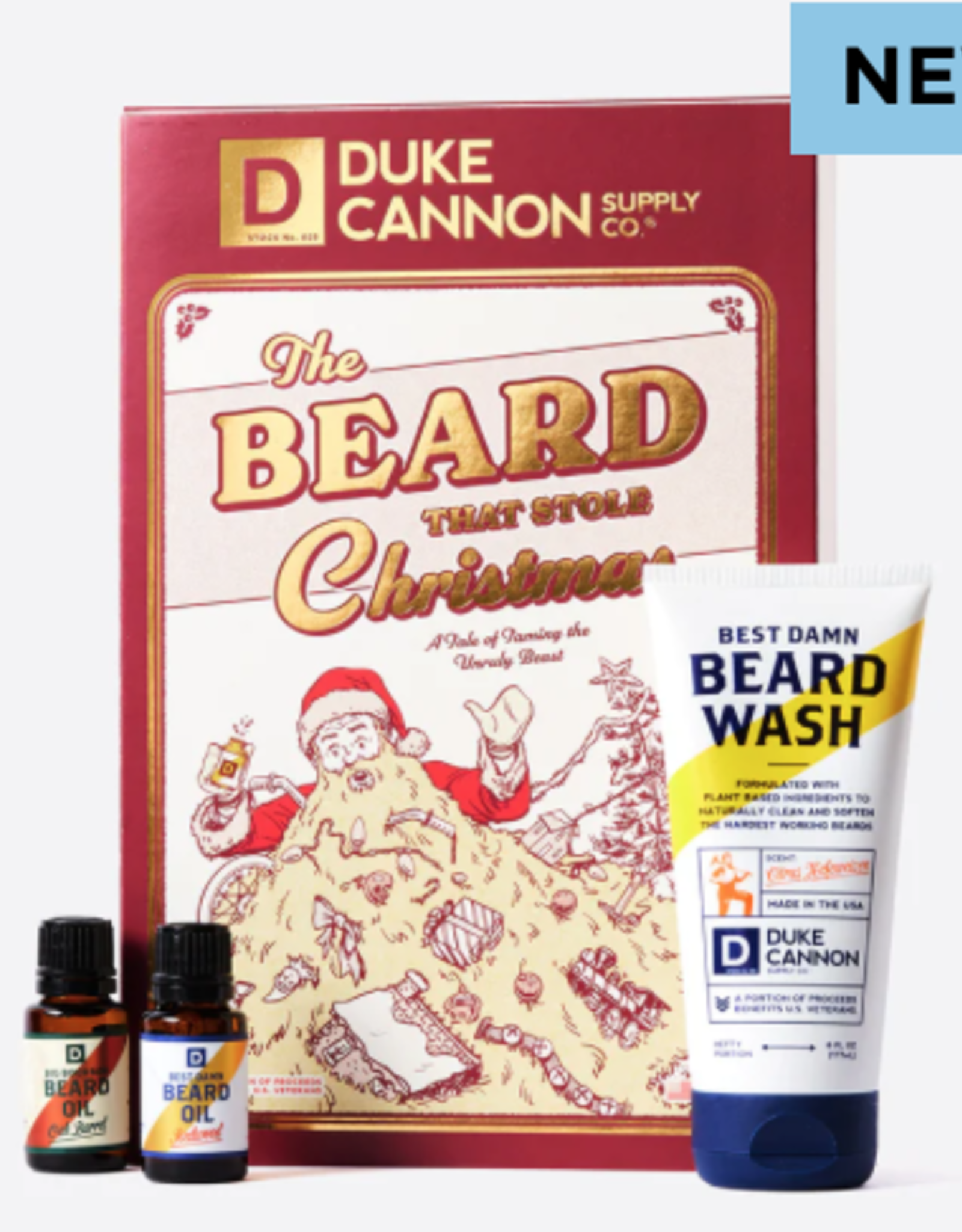 Christmas Duke Cannon - The Beard That Stole Christmas Book